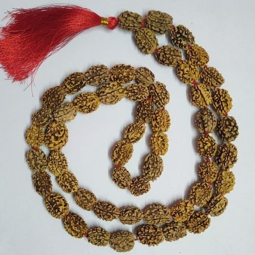 3 face rudraksha mala 