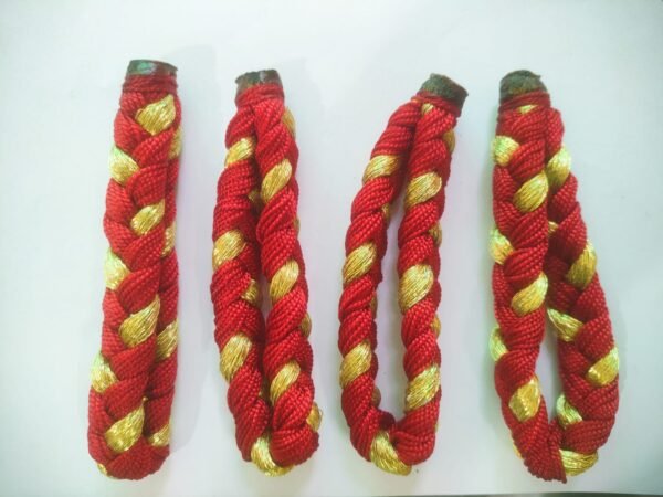 red golden wrist band