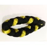Black Golden thick size wrist band